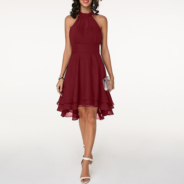 Ruffle Detail Mini Dress for Elegant Occasions