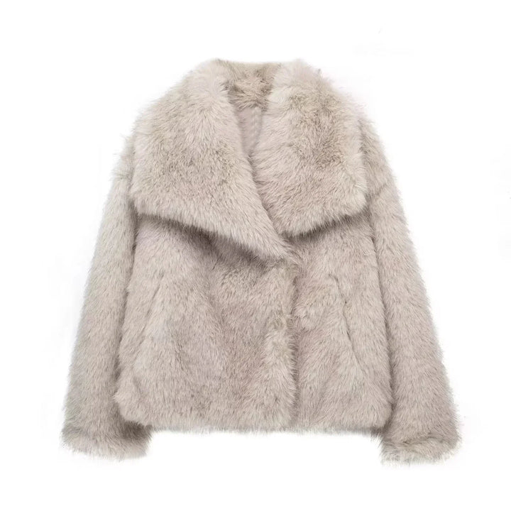 Quinn - Plush Faux Fur Coat