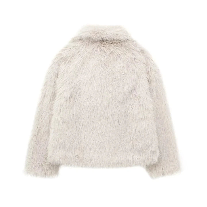 Quinn - Plush Faux Fur Coat