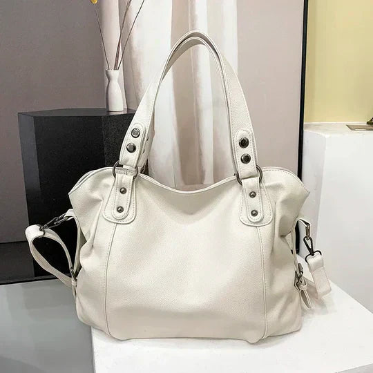 Eleanor - Large Structured Leather Handbag