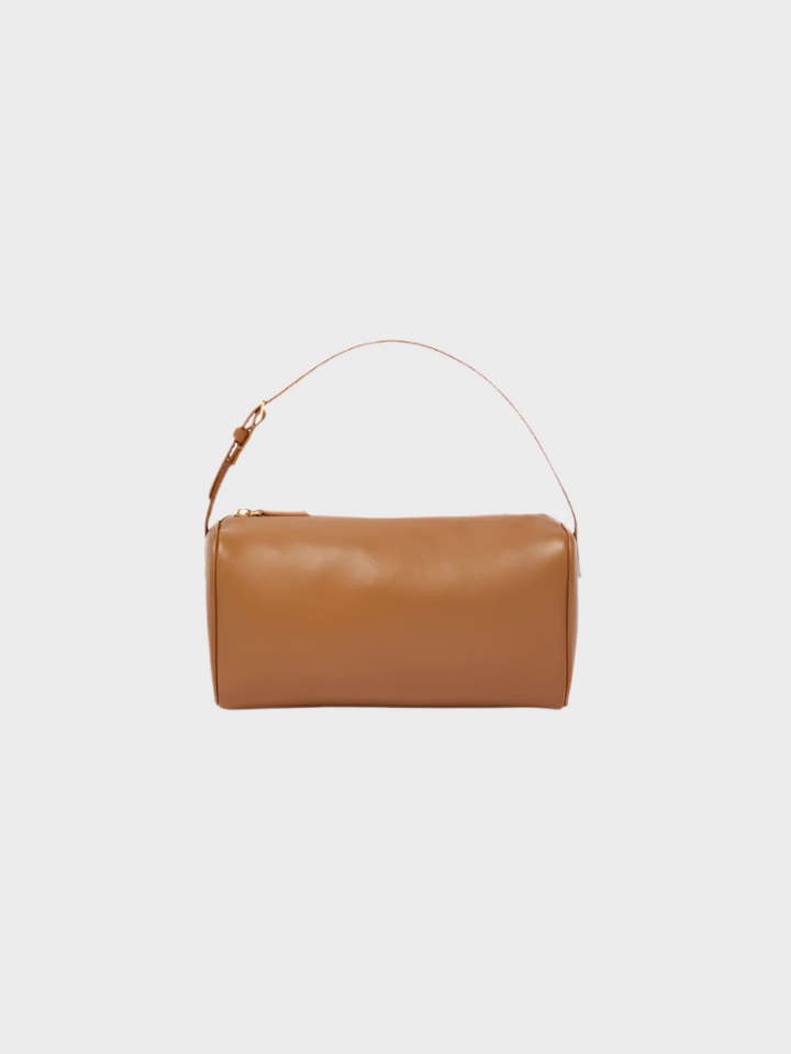 Ella - Glazed Leather Shoulder Bag with Western Touch
