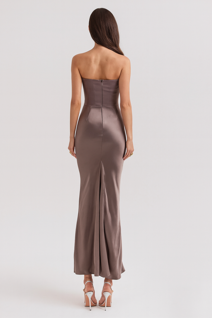 Vera - Strapless Elegant Maxi Dress