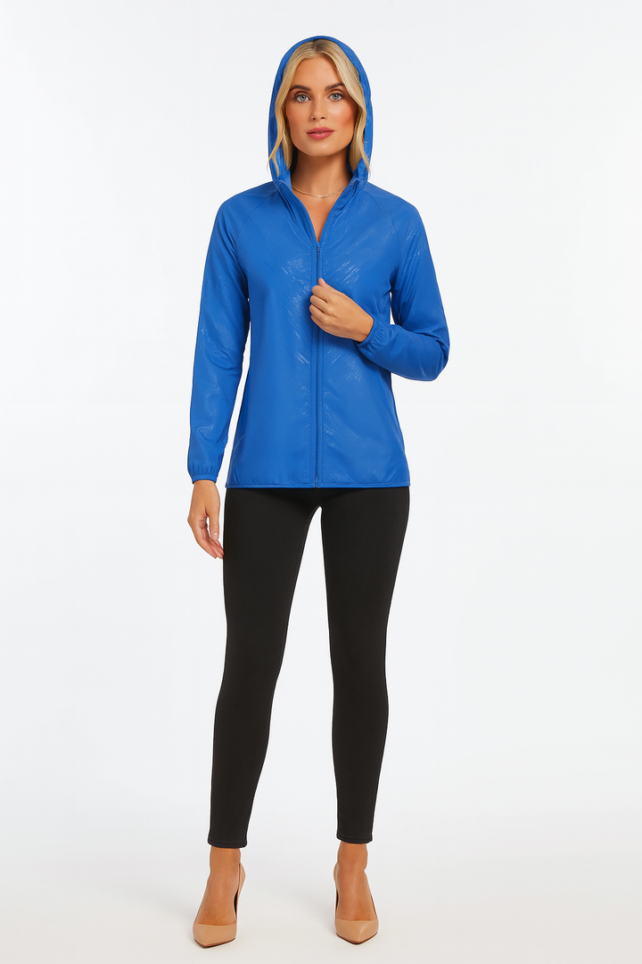 Women's All-Weather Hooded Trench Coat