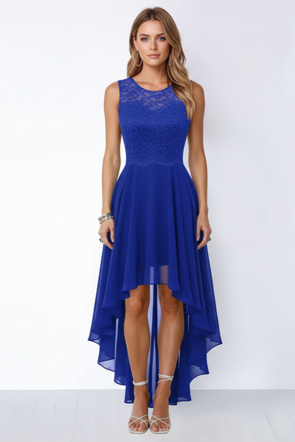 Women’s Elegant Asymmetric Midi Dress