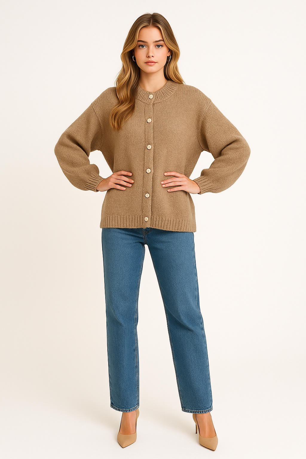 Women's Bat Sleeve Cardigan
