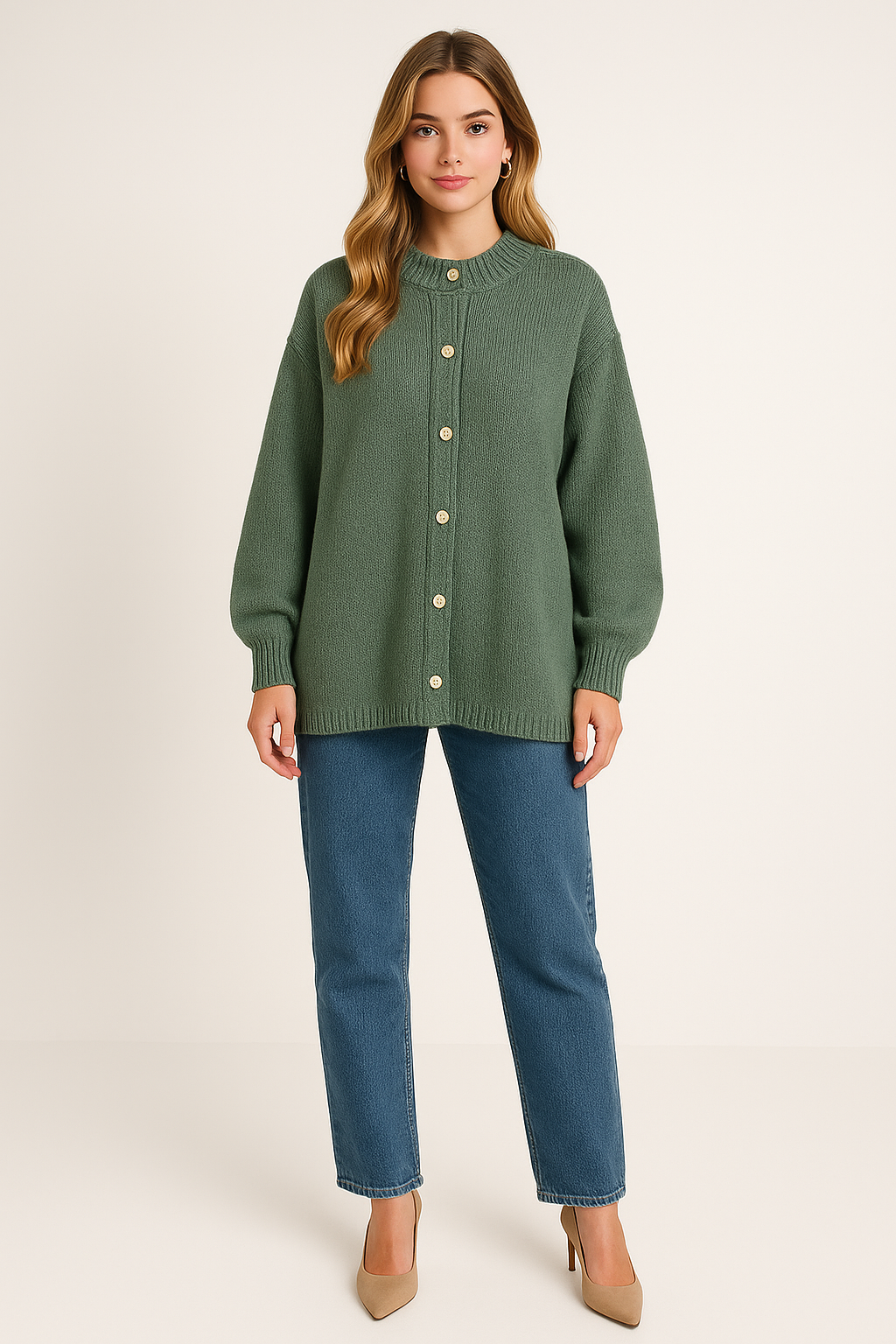 Women's Bat Sleeve Cardigan
