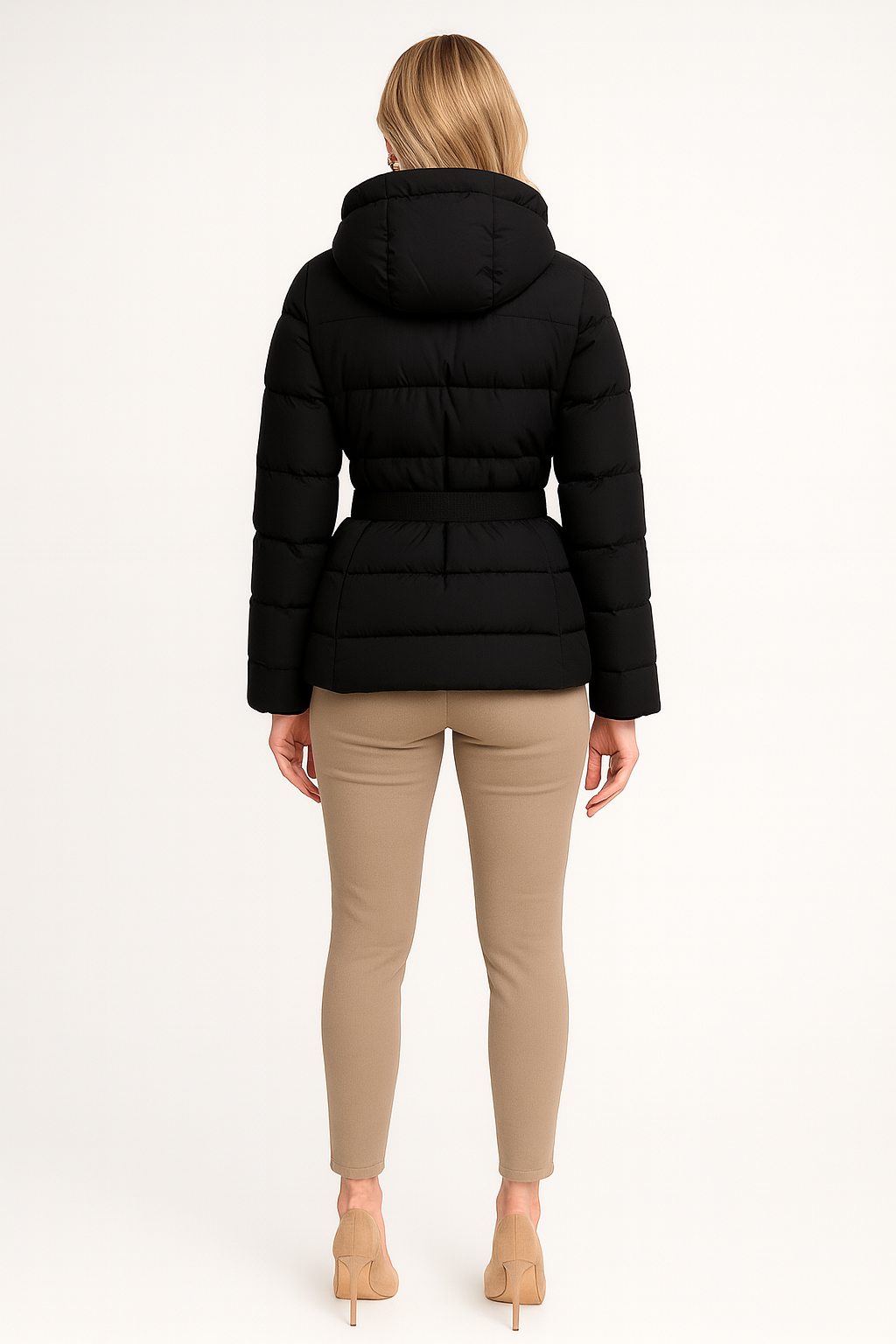 Women’s Black Puffer Jacket