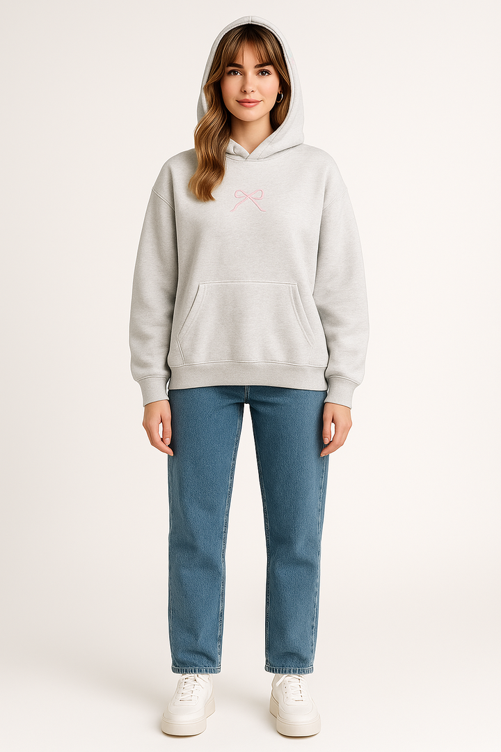 Women's Bow Detail Hoodie
