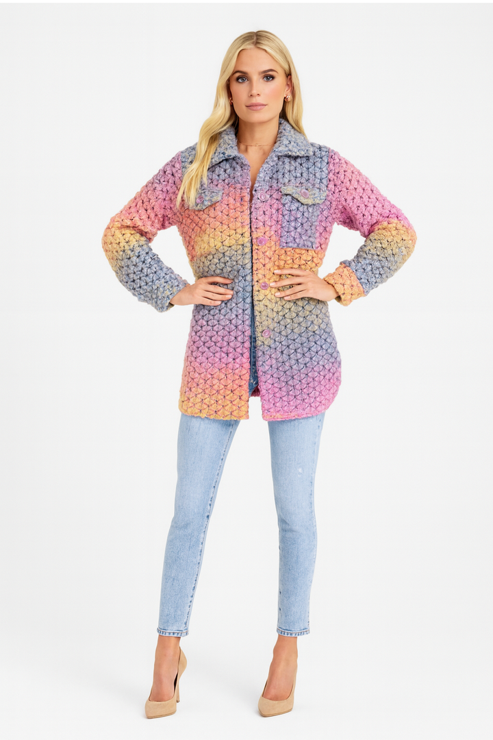 Women’s Braided Winter Coat