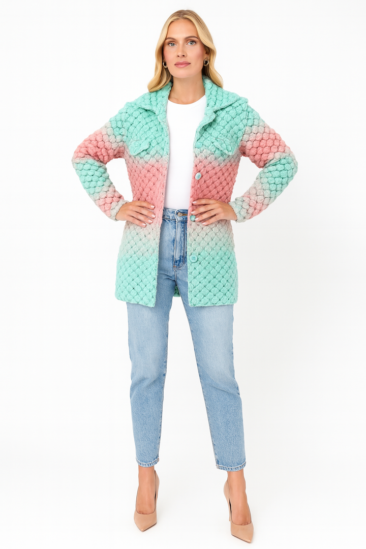 Women’s Braided Winter Coat