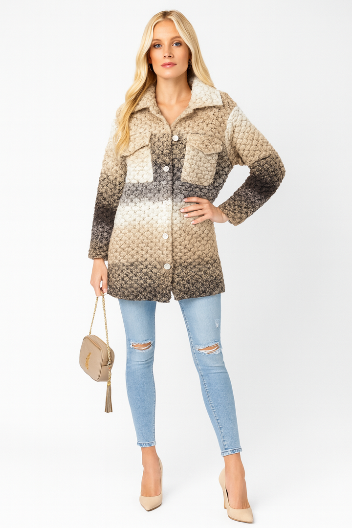 Women’s Braided Winter Coat