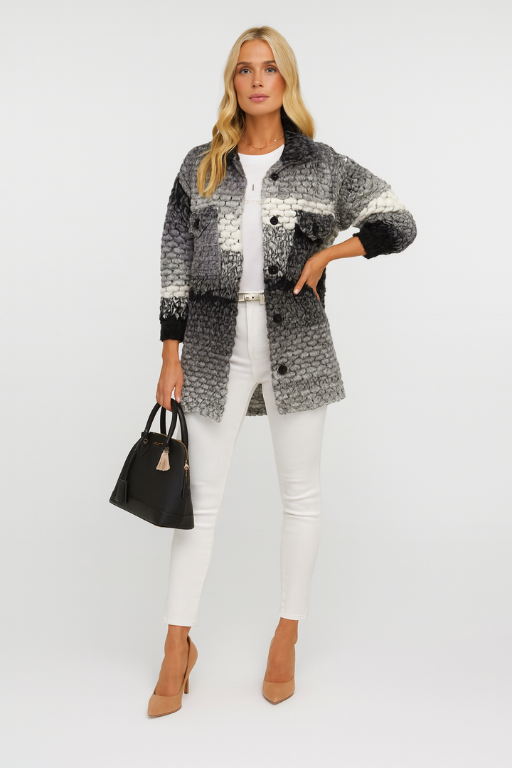 Women’s Braided Winter Coat