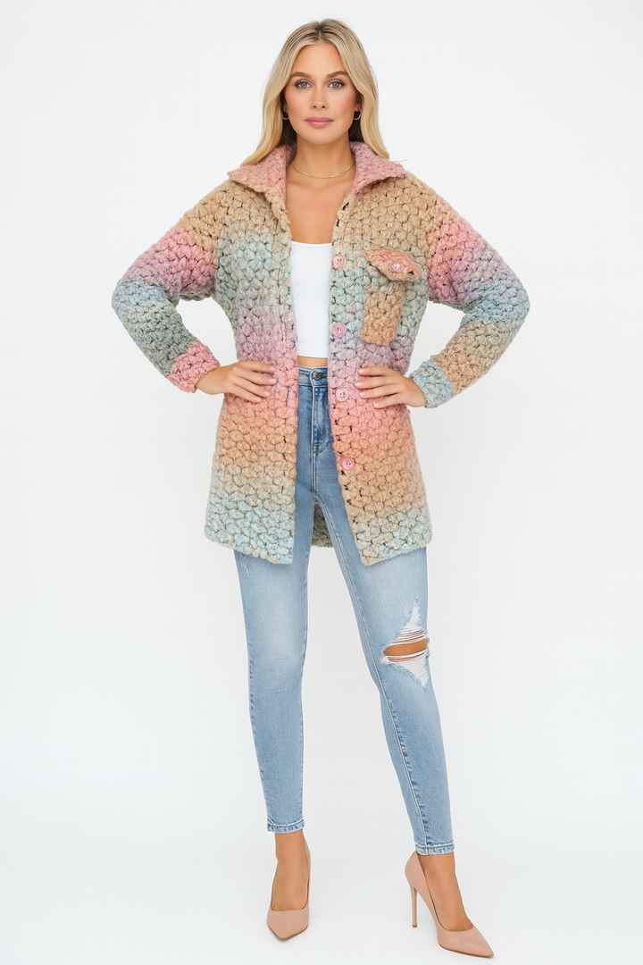 Women’s Braided Winter Coat