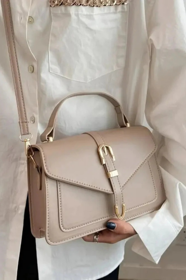 Women's Buckle Closure Crossbody Bag
