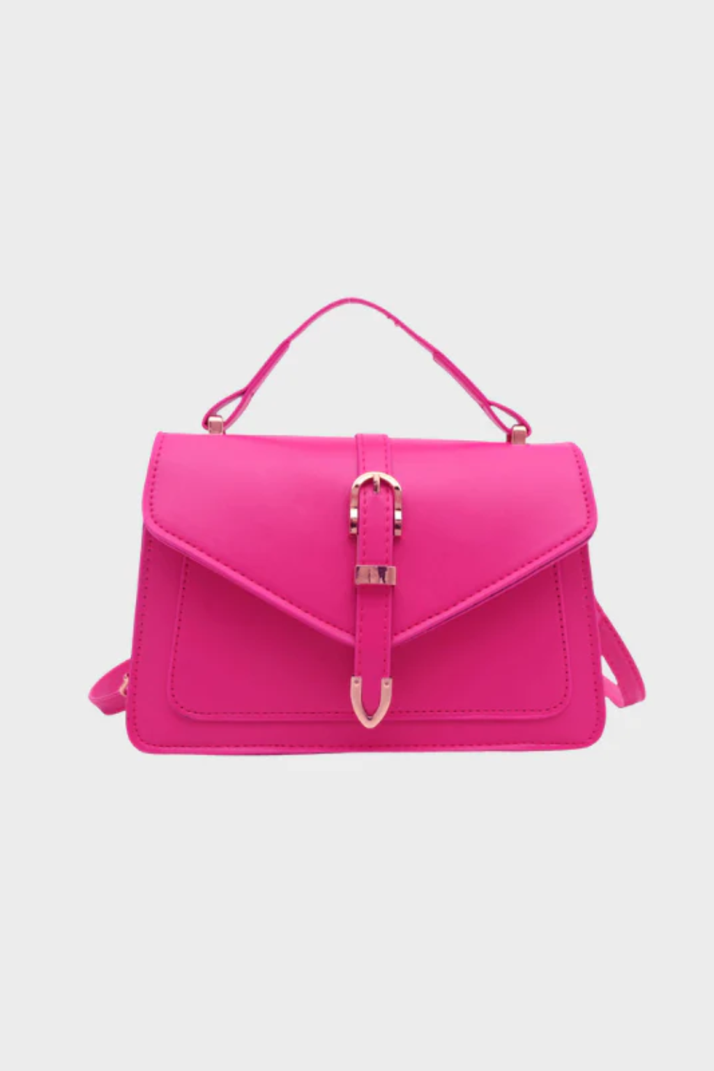 Women's Buckle Closure Crossbody Bag