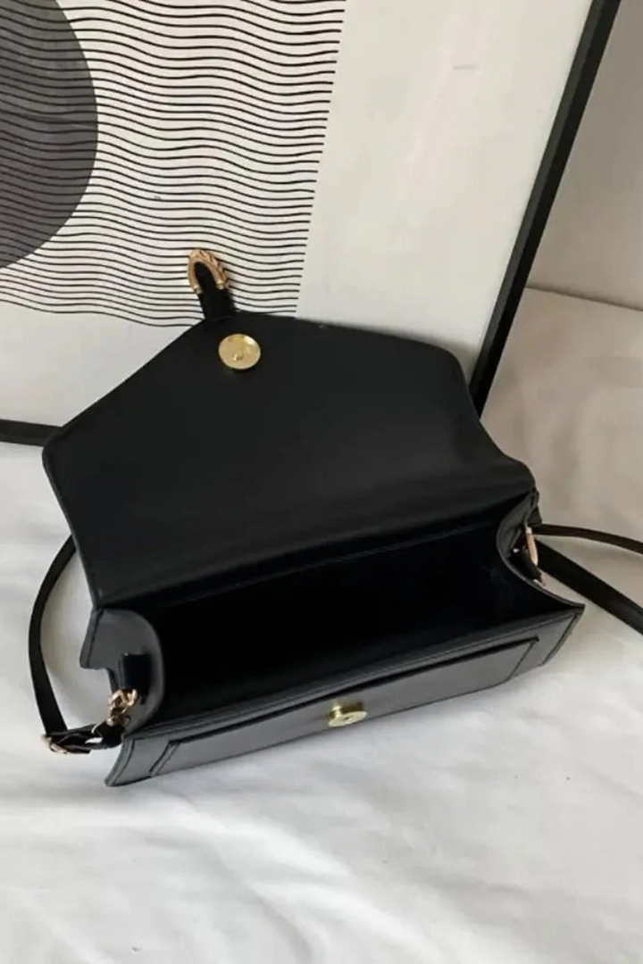Women's Buckle Closure Crossbody Bag