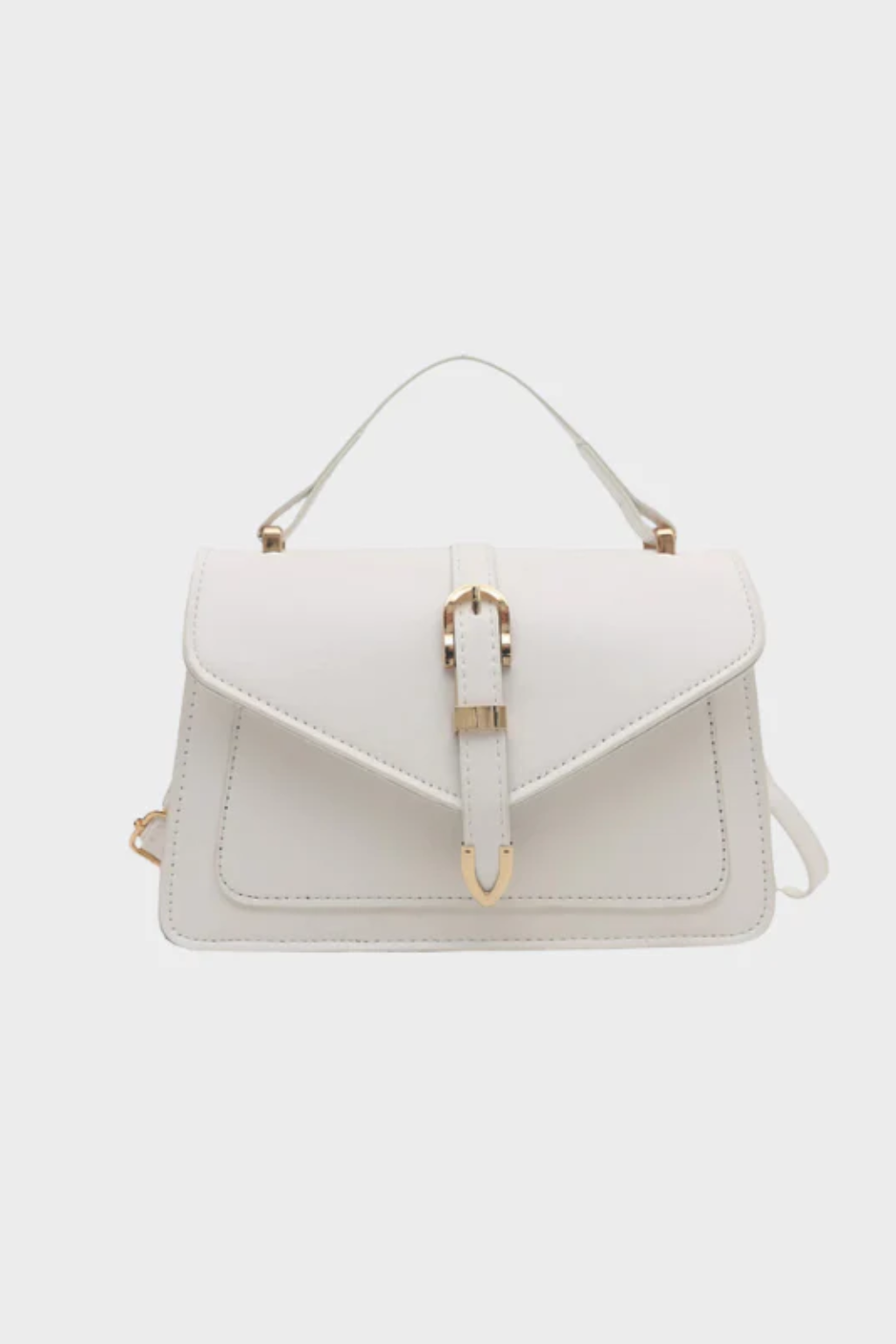 Women's Buckle Closure Crossbody Bag