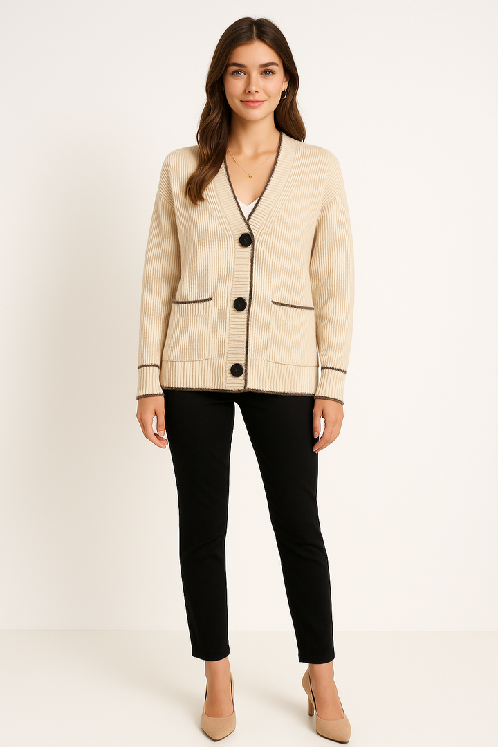 Women's Button-Front Cardigan