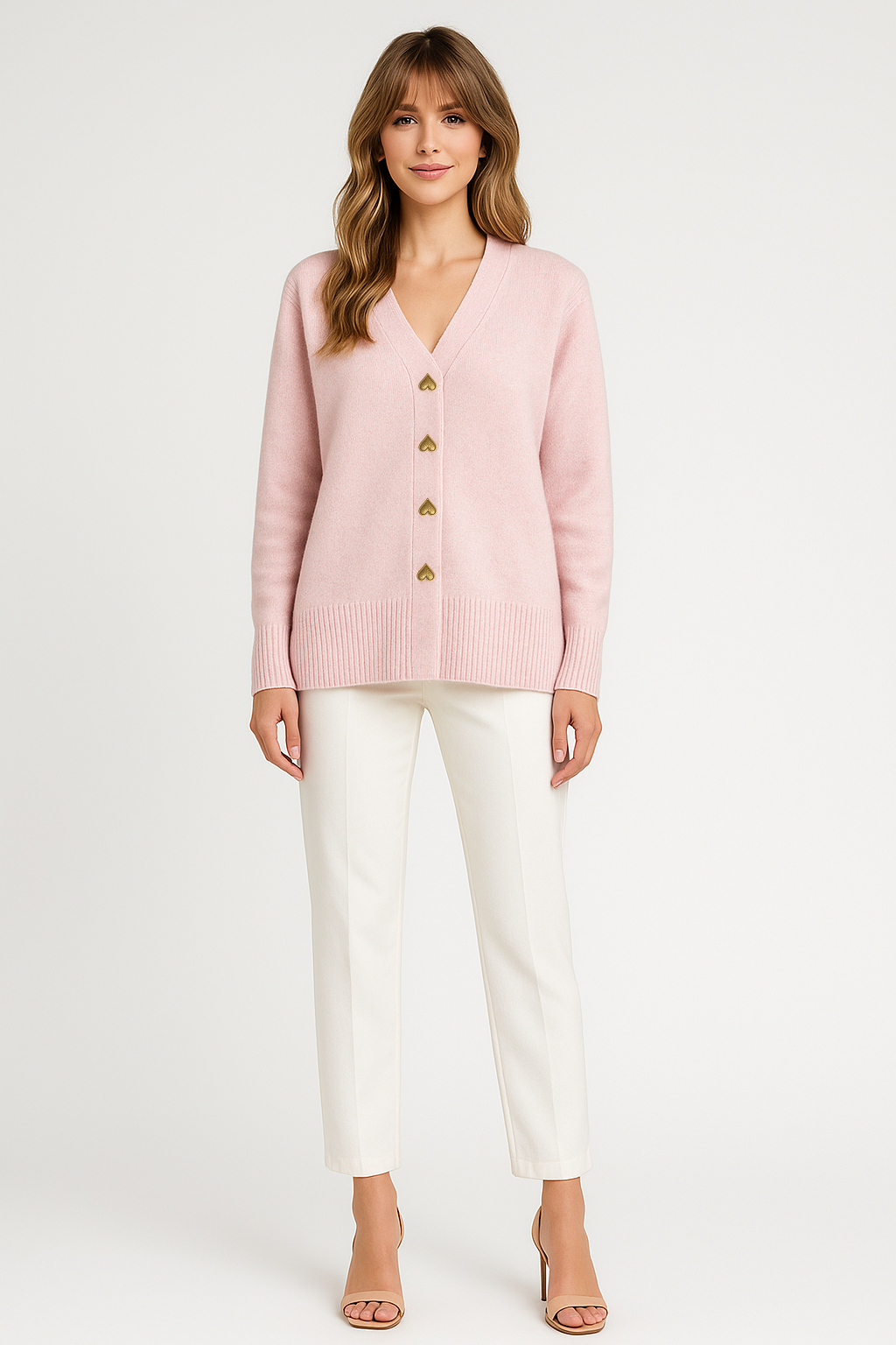 Women's Button-Up Knit Cardigan