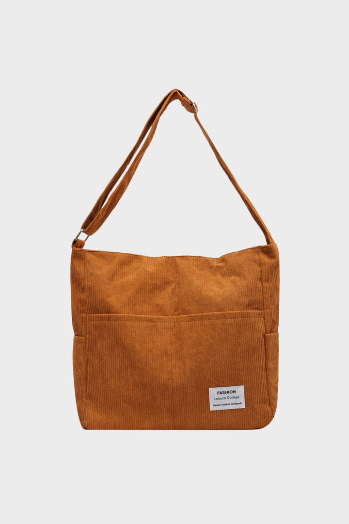 Women's Casual Corduroy Shoulder Bag