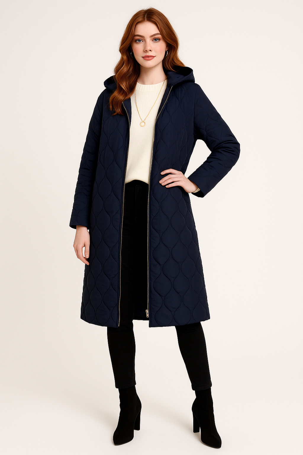 Women's Casual Hooded Coat