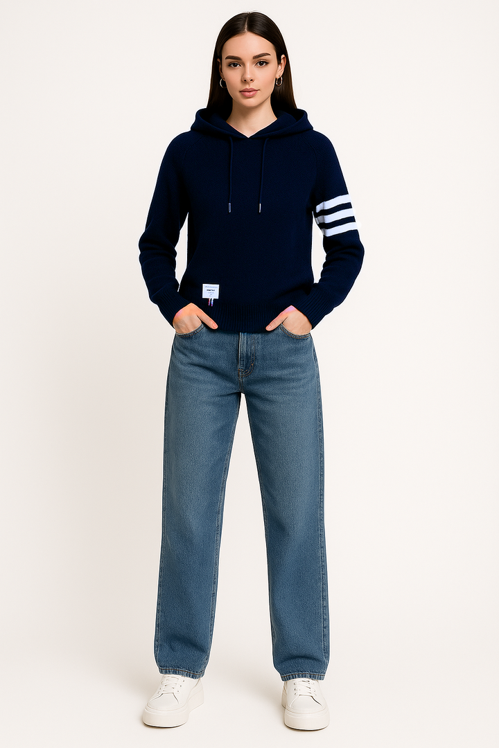 Women's Casual Hooded Sweater