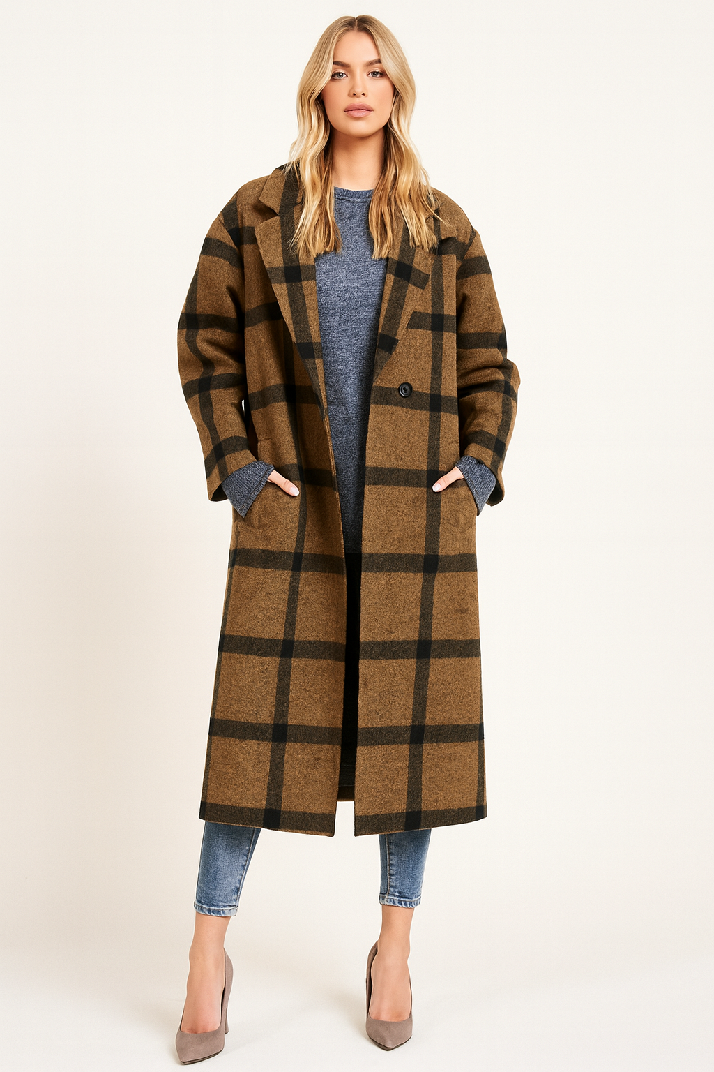 Women's Casual Long Autumn Coat