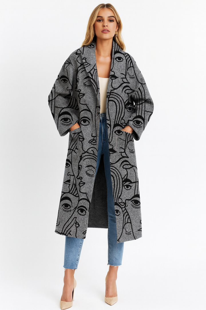 Women's Casual Long Autumn Coat