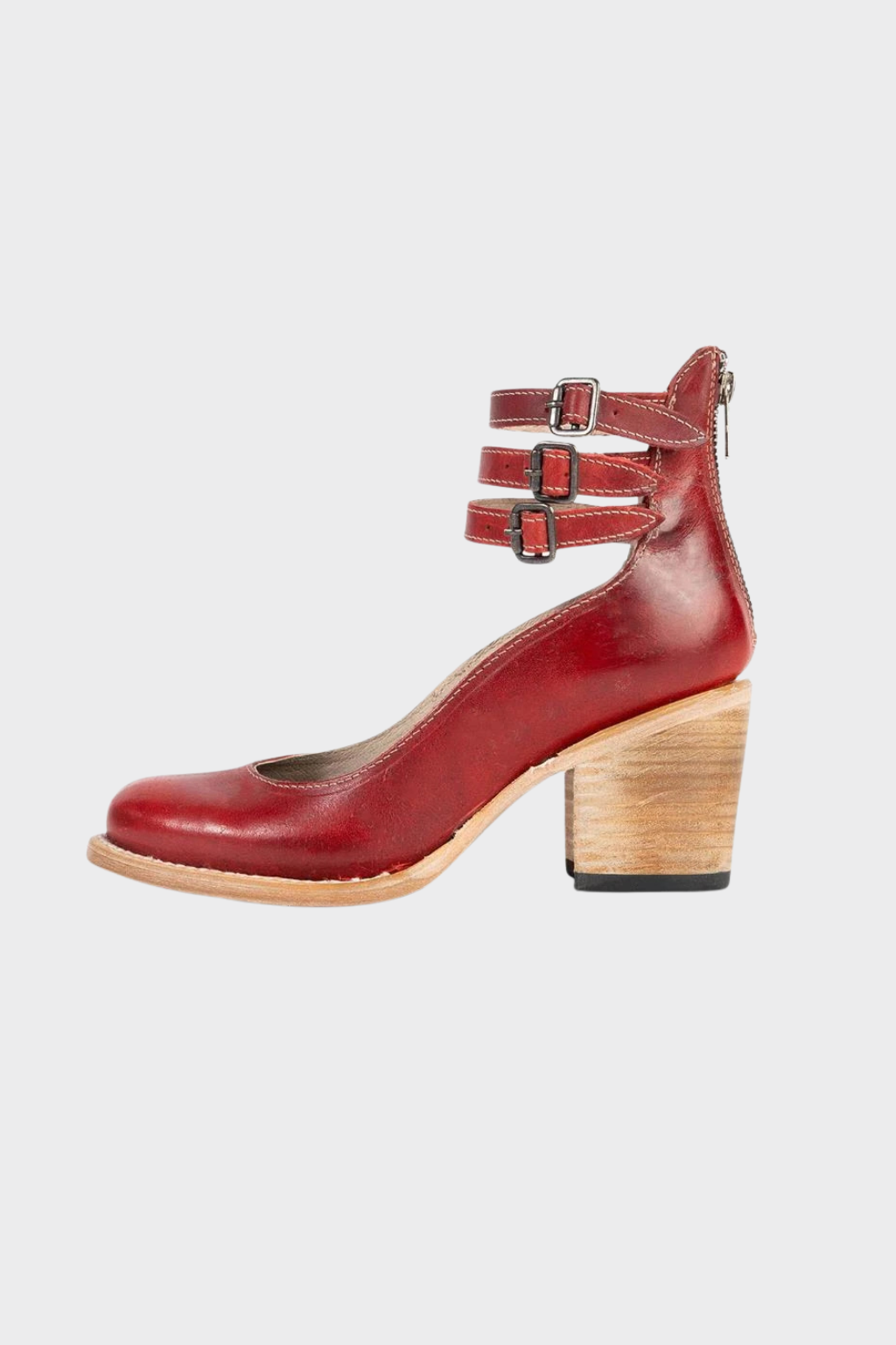 Women’s Elegant Buckle Heel Sandals