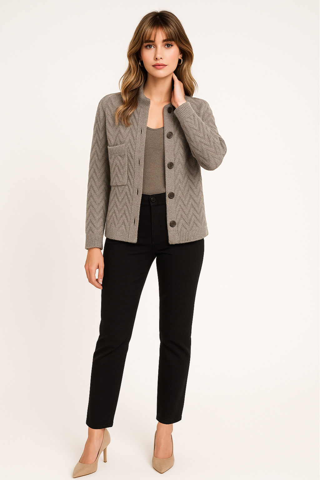 Women's Classic Knitted Cardigan