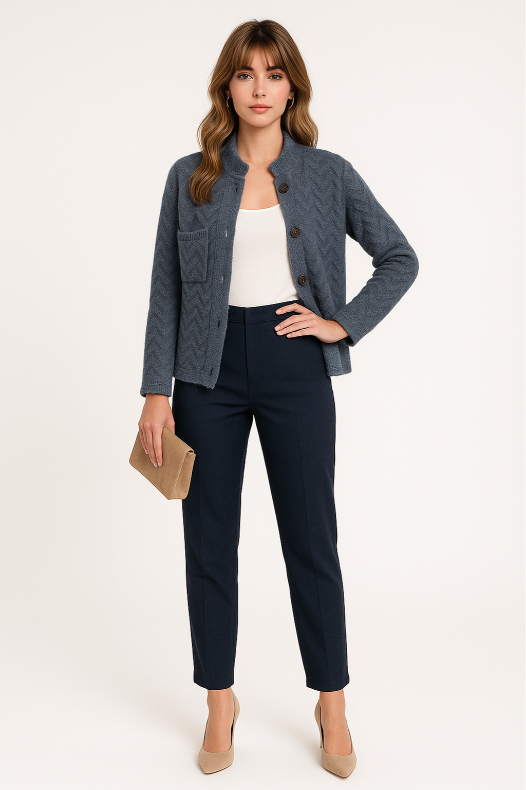 Women's Classic Knitted Cardigan