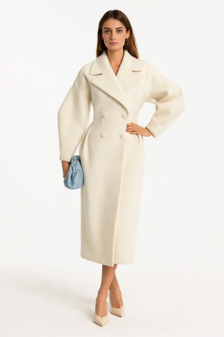 Women's Classic Long Winter Trench Coat