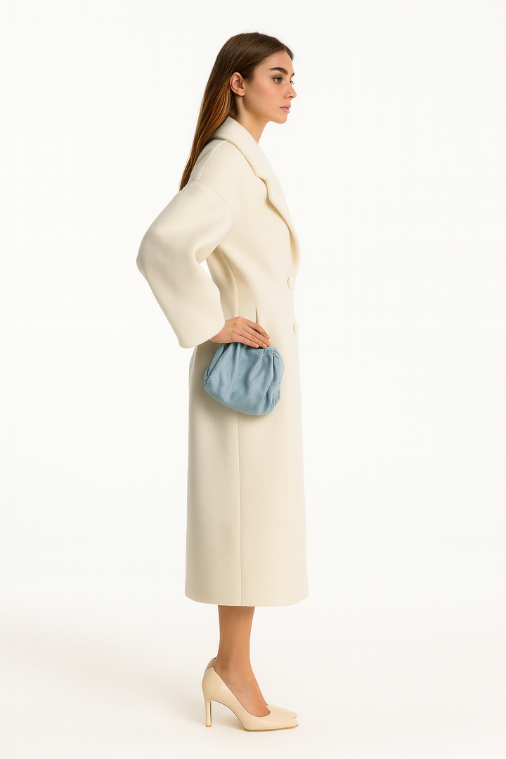 Women's Classic Long Winter Trench Coat
