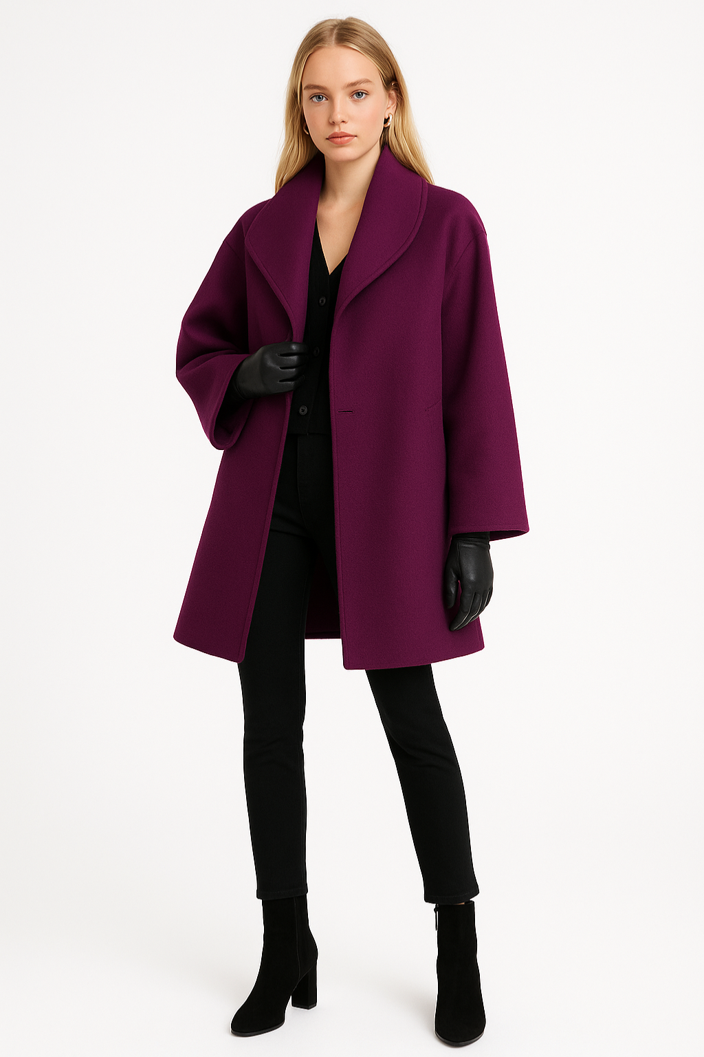 Women's Classic Winter Trench Coat