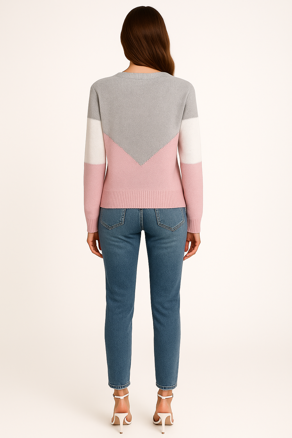 Women's Color Block Sweater