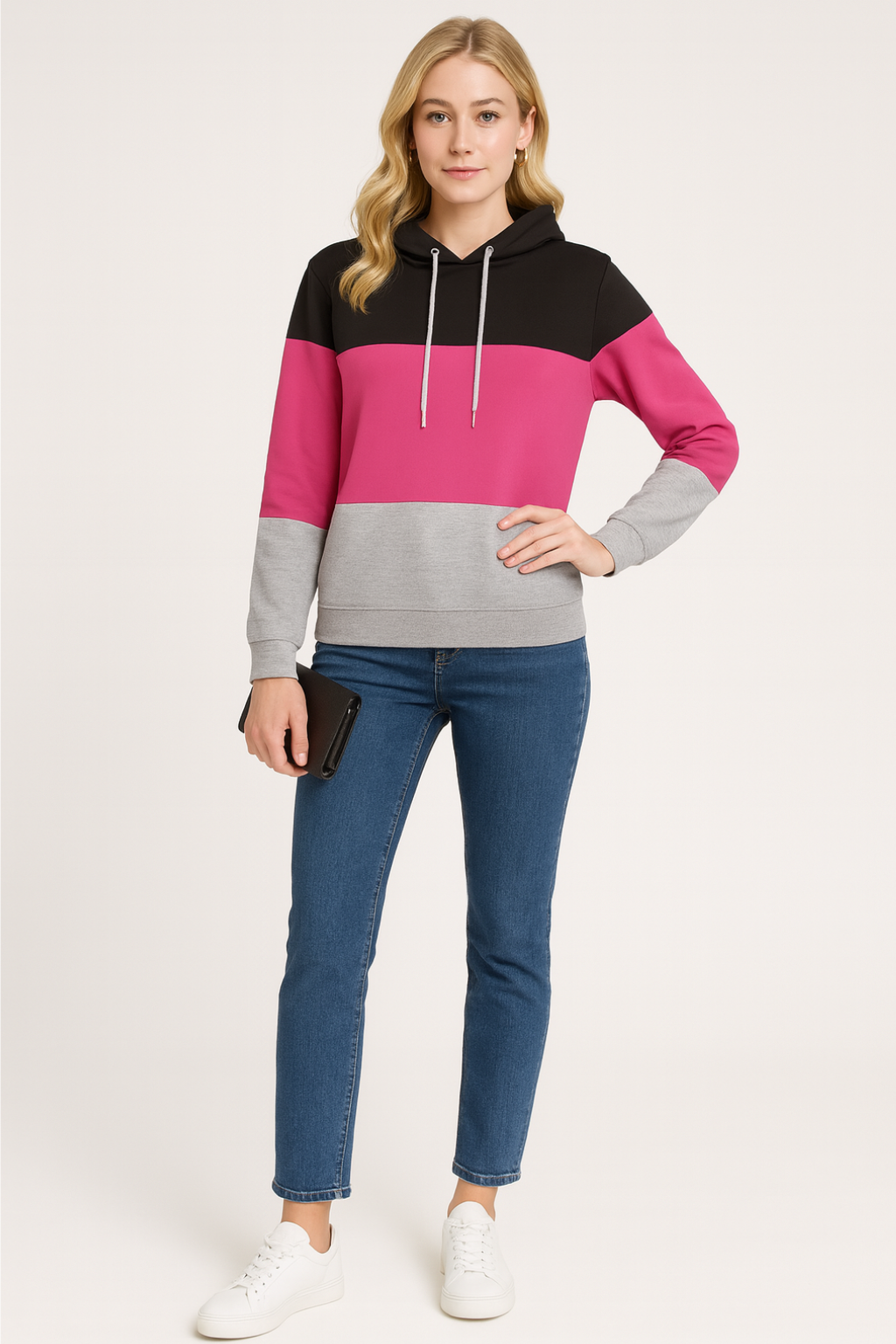 Women’s Color Block Sweatshirt