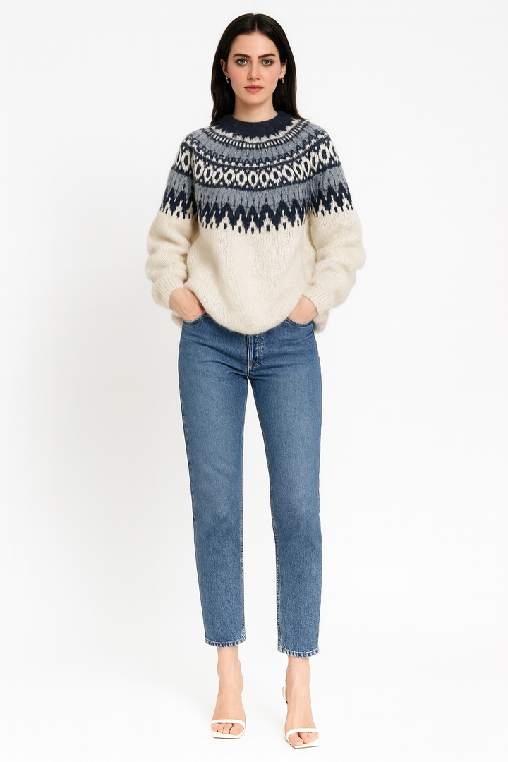 Women's Cozy Fair Isle Sweater