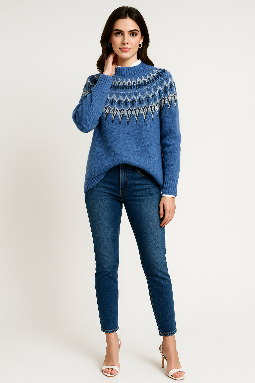 Women's Cozy Fair Isle Sweater