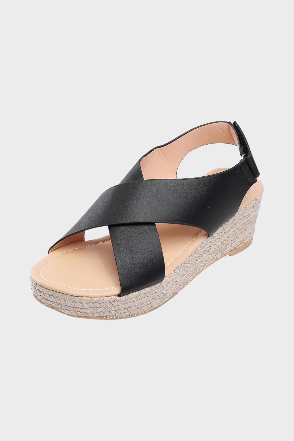 Women’s Cross-Strap Wedge Sandals