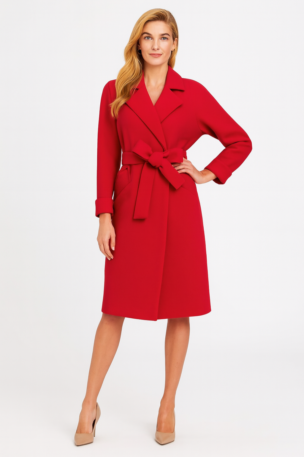 Women's Elegant Formal Trench Coat