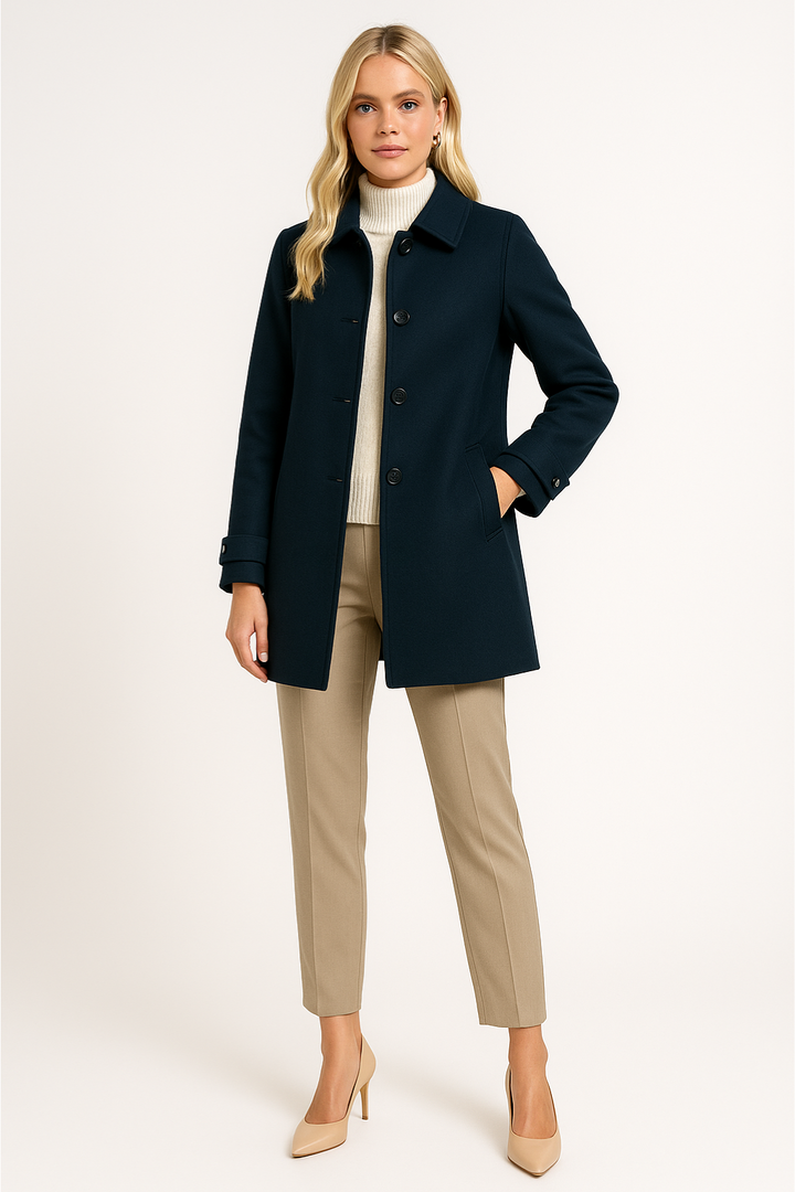 Women’s Elegant Tailored Trench Coat
