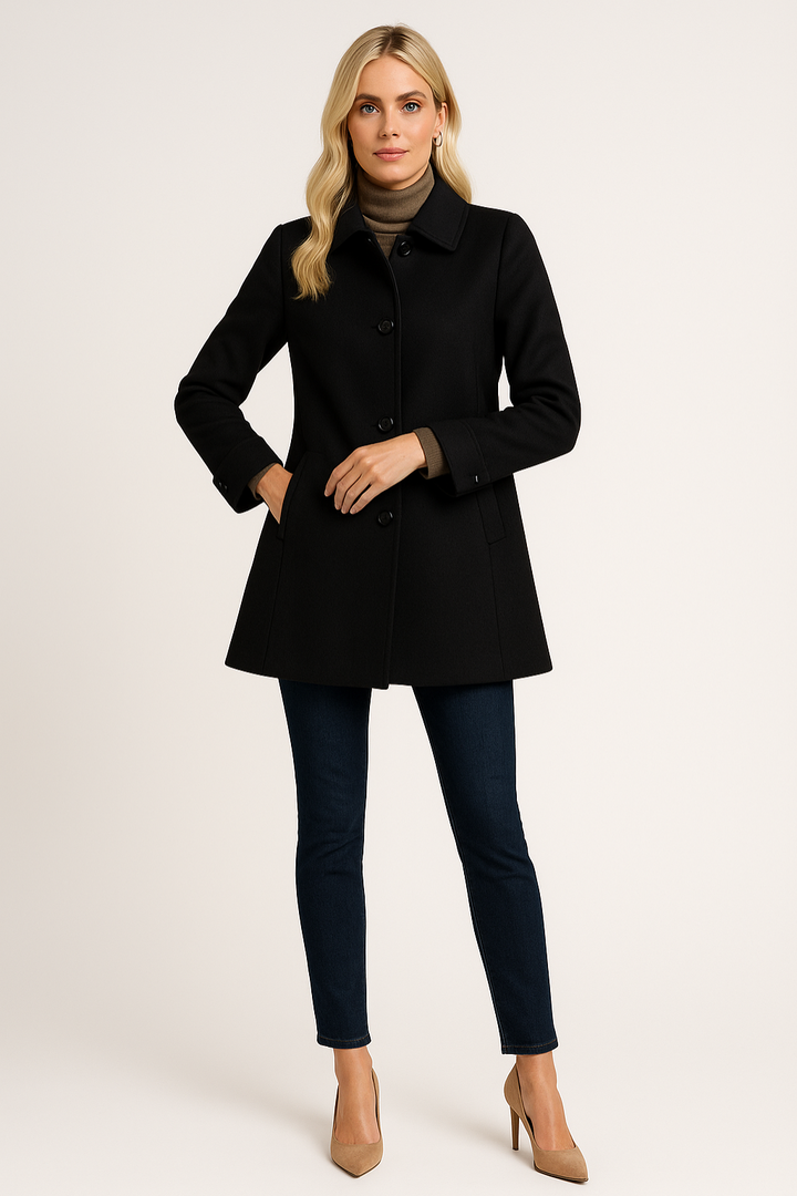 Women’s Elegant Tailored Trench Coat