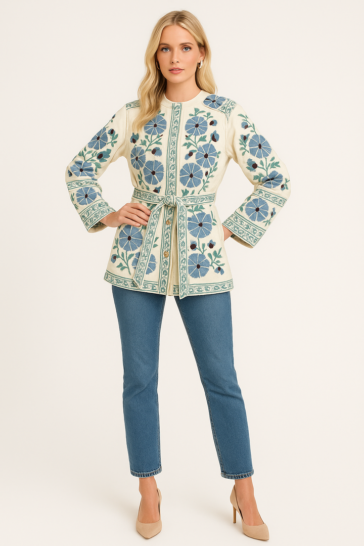 Women’s Embroidered Floral Jacket