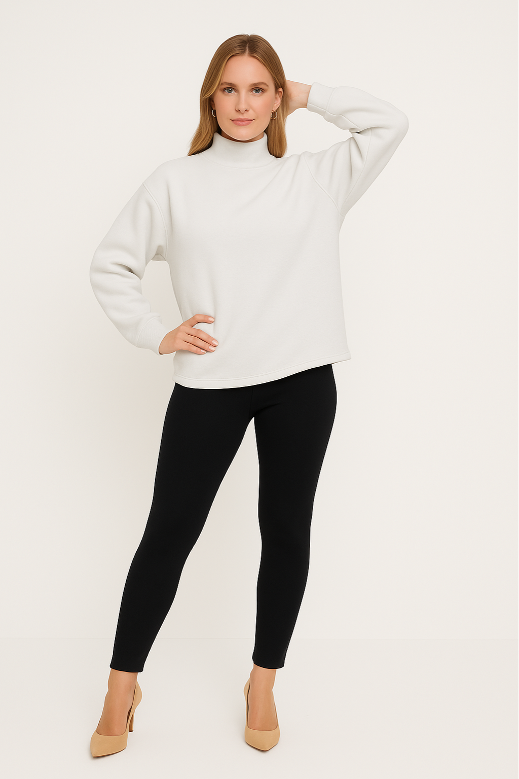 Women's Everyday Loose-Fit Pullover Sweater