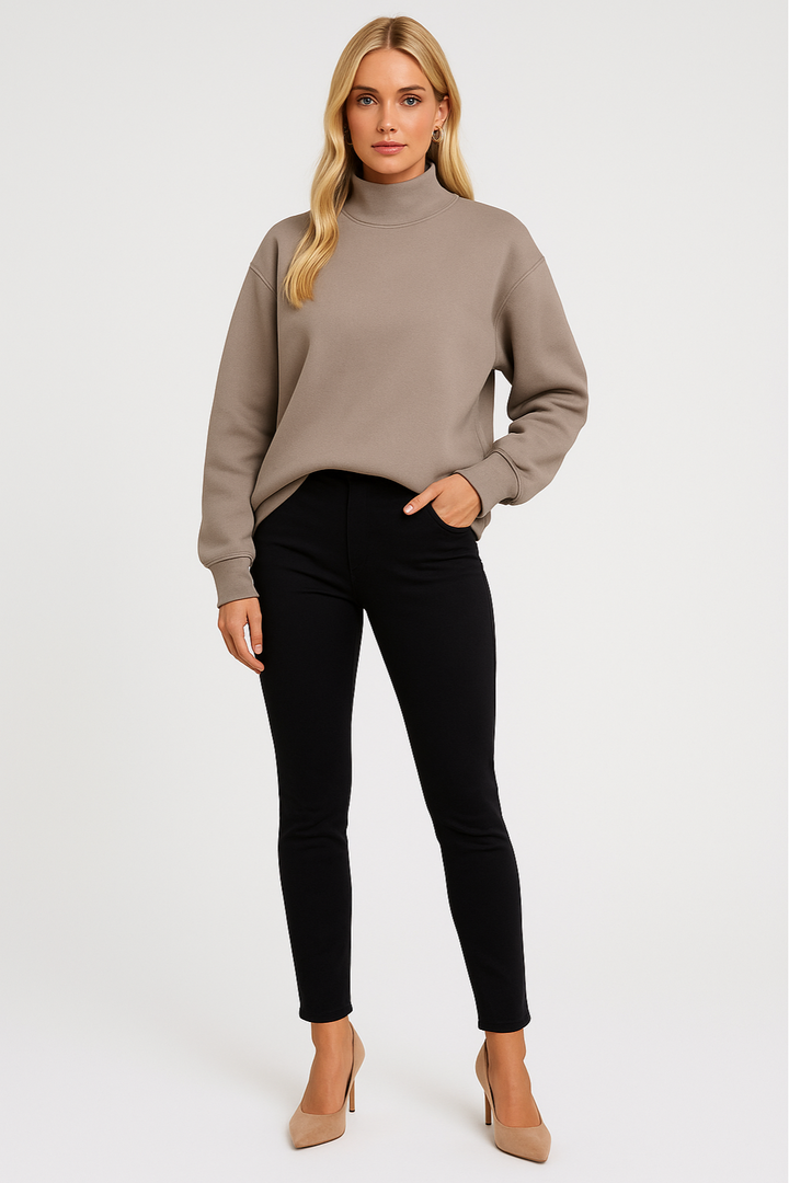 Women's Everyday Loose-Fit Pullover Sweater