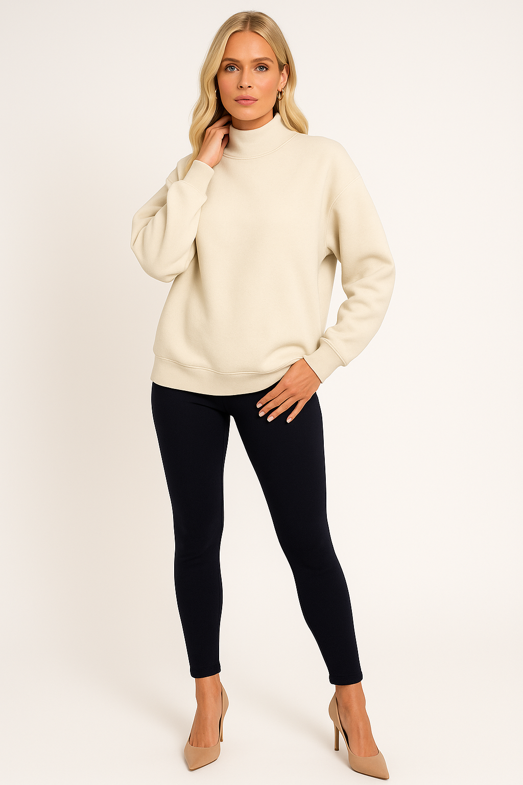 Women's Everyday Loose-Fit Pullover Sweater
