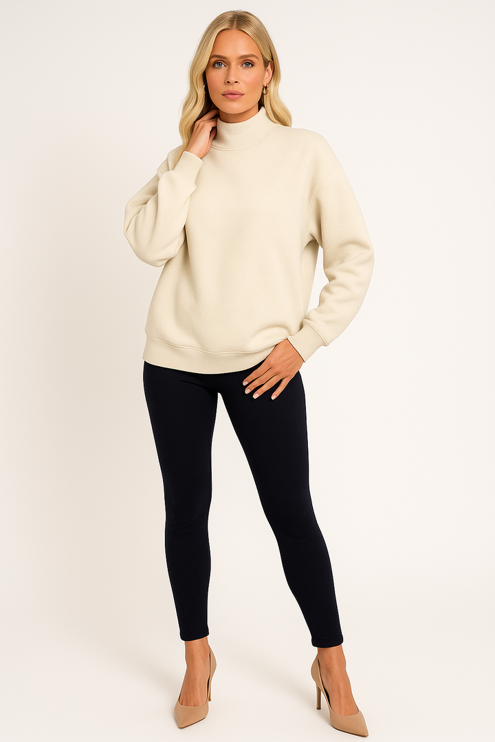 Women's Everyday Loose-Fit Pullover Sweater