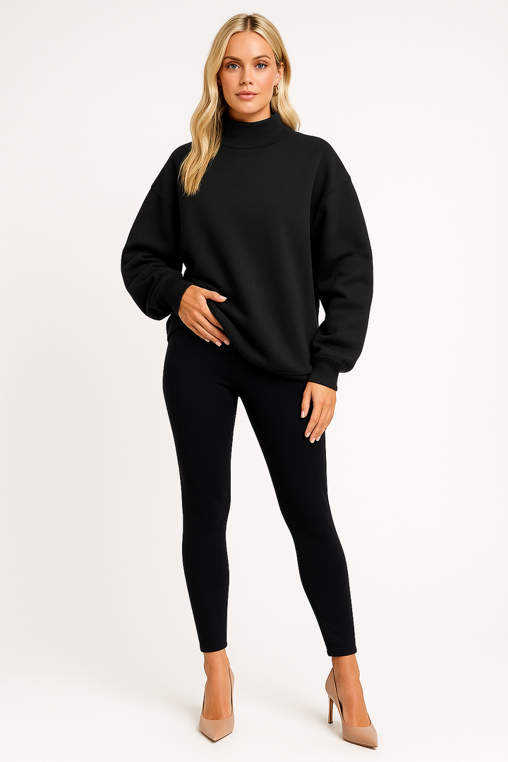 Women's Everyday Loose-Fit Pullover Sweater