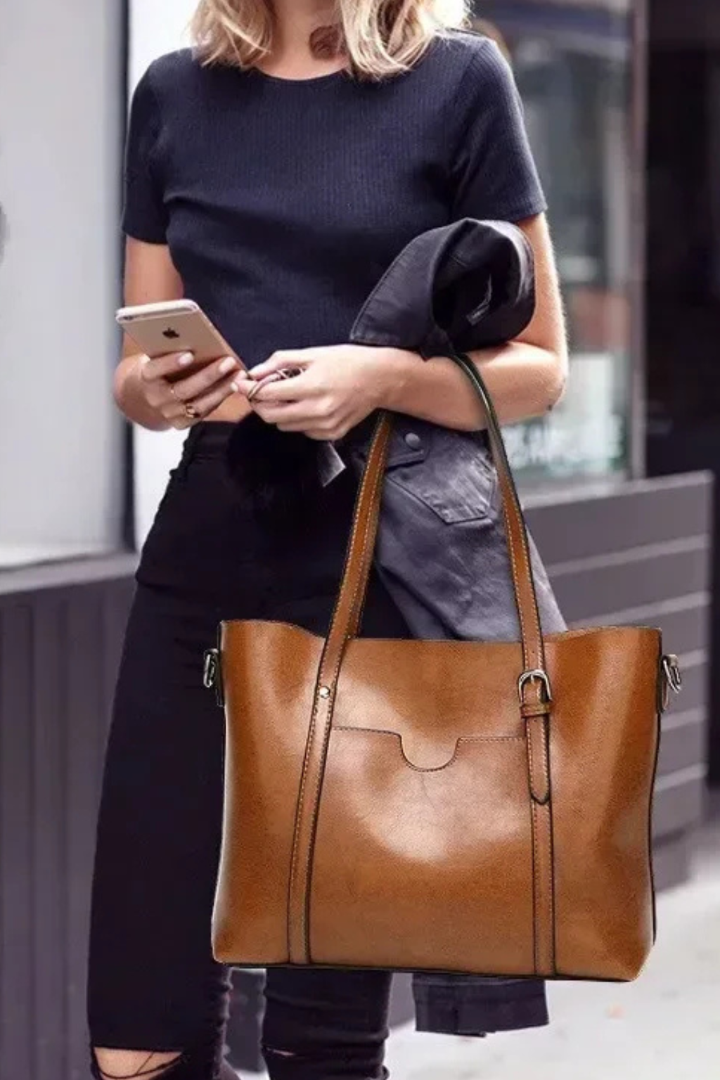 Women's Everyday Vegan Leather Handbag