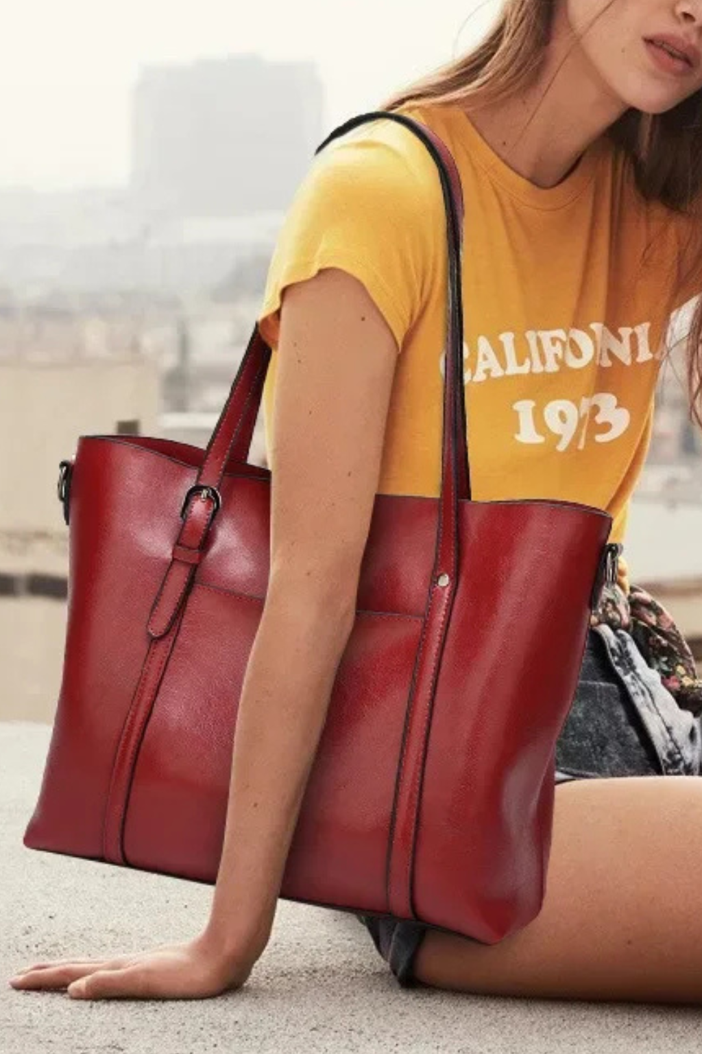 Women's Everyday Vegan Leather Handbag